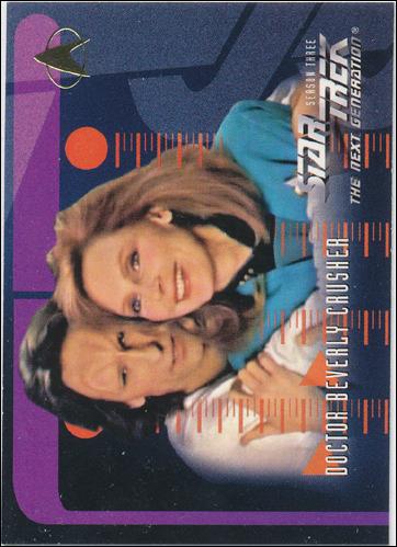 Star Trek: The Next Generation - The Episode Collection Season Three (Base Set) card 219 Doctor Beverly Crusher