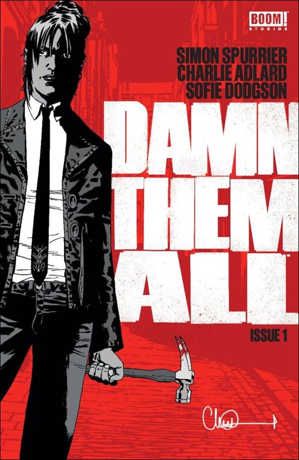 Damn Them All issue 1 Charlie Adlard Cover