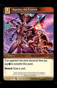 World of Warcraft: March of the Legion (Base Set) card 294 Against the Legion