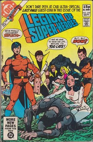Legion of Super-Heroes (1980) issue 279-B UK Price Cover