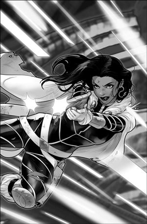 Dejah Thoris (2019) issue 10-I Vasco Georgiev 1:15 Black & White Virgin Cover