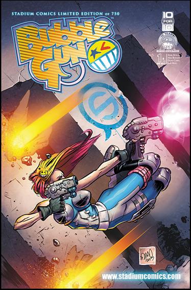 BubbleGun (2013) issue 1-D13 Adam Gorham Stadium Comics Cover 1/750