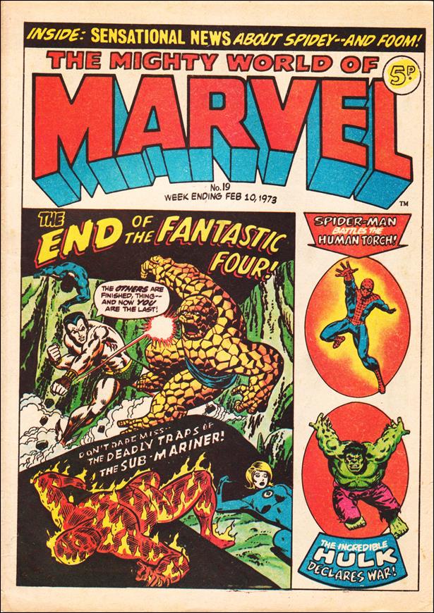 Mighty World of Marvel (UK) (1972) issue 19