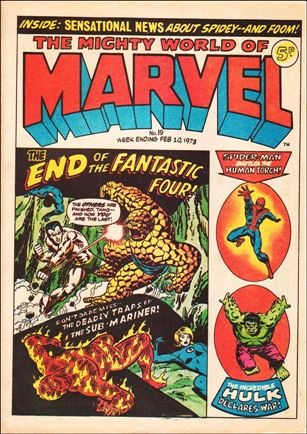 Mighty World of Marvel (UK) (1972) issue 19