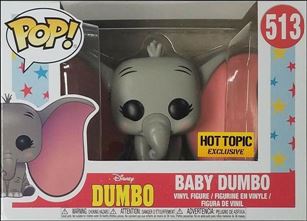 POP! Disney figure 513 Baby Dumbo Hot Topic Exclusive