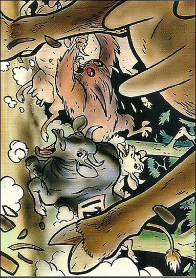 Bone: Series 1 (Base Set) card 85 In the Straight-A-Way