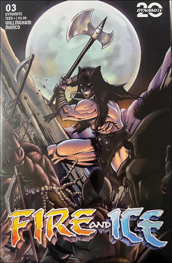 Fire and Ice issue 3-D Sedat Oegzen Cover