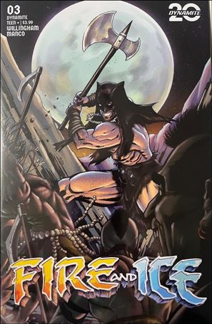 Fire and Ice issue 3-D Sedat Oegzen Cover