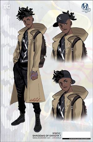 Static: Shadows of Dakota issue 1-G Nikolas Draper-Ivey Cover (2nd Printing)