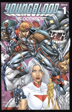 Youngblood Bloodsport issue 1 Rob Liefeld Standard Cover
