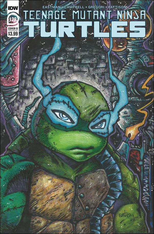 Teenage Mutant Ninja Turtles (2011) issue 129-B Kevin Eastman Cover