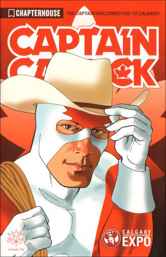 All-New Classic Captain Canuck issue 4-C George Freeman Calgary Comic Expo Cover