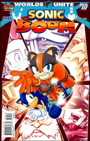 Sonic Boom issue 10 Patrick "Spaz" Spaziante Cover