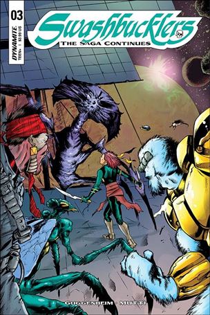 Swashbucklers: The Saga Continues issue 3-B Andrea Mutti Cover