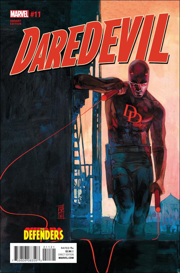 Daredevil (2016) issue 11-B Alex Maleev Defenders Cover