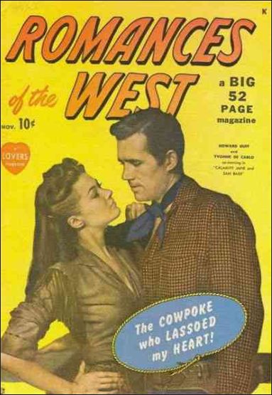 Romances of the West issue 1 Photo Cover