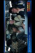 Star Wars Widevision (Promo) card K-03 Int. Millenium Falcon - Cockpit