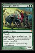 Magic The Gathering: Zendikar (Base Set) card 178 Rampaging Baloths
