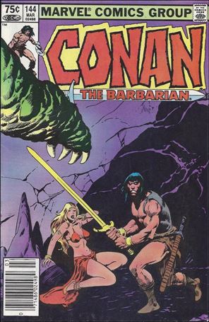 Conan the Barbarian (1970) issue 144-B Canadian Price Cover