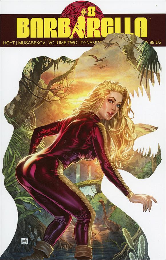 Barbarella (2021) issue 8-O Mike Krome 1:15 Cover