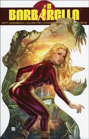 Barbarella (2021) issue 8-O Mike Krome 1:15 Cover
