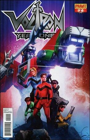 Voltron: Year One issue 2 Standard Cover