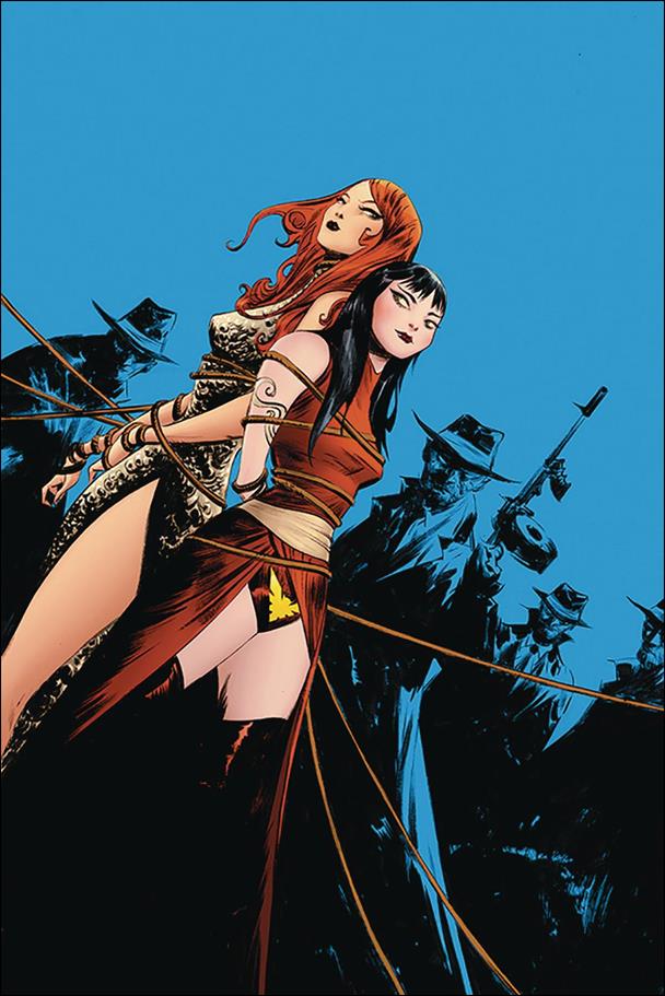Vampirella / Red Sonja issue 7-R Jae Lee Virgin Cover