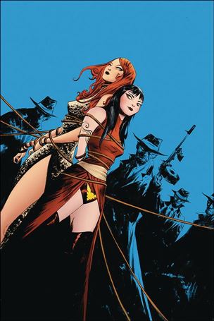 Vampirella / Red Sonja issue 7-R Jae Lee Virgin Cover