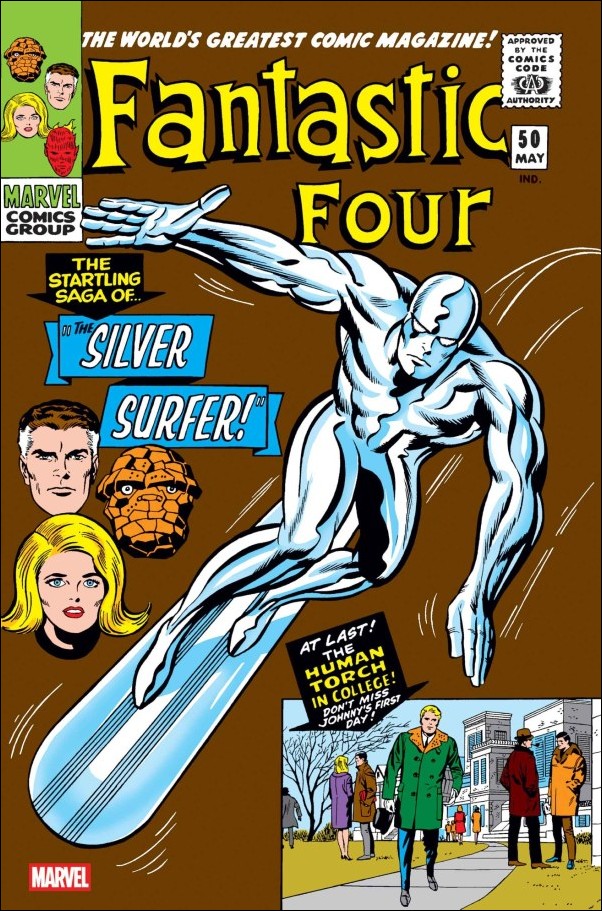 Fantastic Four (1961) issue 50-C Facsimile Edition 2025 Cover