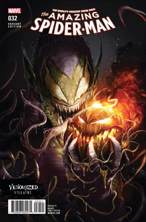 Amazing Spider-Man (2015) issue 32-B Francesco Mattina Venomized Villains Cover