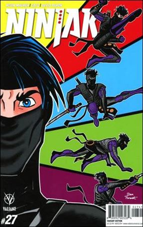 Ninjak (2015) issue 27-D Dan Parent 1:20 Cover