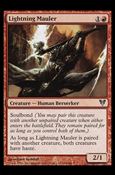Magic the Gathering: Avacyn Restored (Base Set) card 144 Lightning Mauler