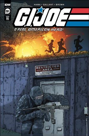 G.I. Joe: A Real American Hero issue 291-C Jamie Sullivan 1:10 Cover