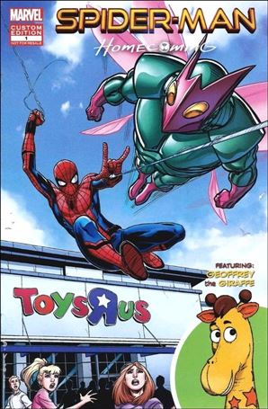 Spider-Man: Homecoming - Toys R Us Custom Edition Cover Image 1