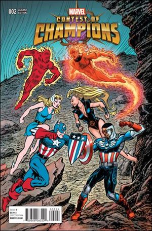 Contest of Champions issue 2-D Ken Bald 1:25 Classic Cover