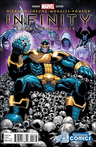Infinity issue 1-Q Humberto Ramos Yesteryear Comics Cover