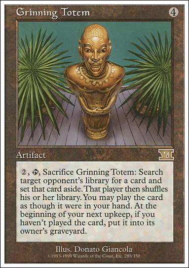 Magic the Gathering: 6th Edition (Base Set) card 288 Grinning Totem