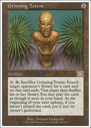 Magic the Gathering: 6th Edition (Base Set) card 288 Grinning Totem
