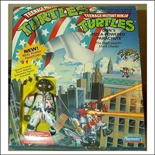 Teenage Mutant Ninja Turtles (1988) Vehicles and Playsets figure 39 Don's Pizza Powered Parachute