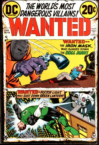 Wanted, the World's Most Dangerous Villains 5-A by DC