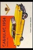 World on Wheels (Base Set) card 164 Cadillac Series 62 1954