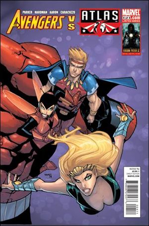 Avengers vs Atlas issue 4 Humberto Ramos Cover