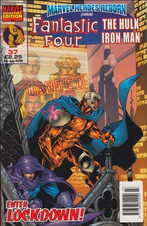 Marvel Heroes Reborn (UK) issue 37 Cardstock Cover