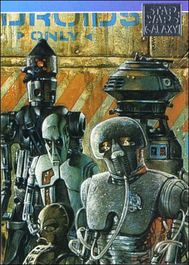 Star Wars Galaxy: Series 1 (Factory Base Set) card 91 Dave Dorman