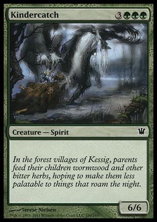 Magic the Gathering: Innistrad (Base Set) card 190 Kindercatch