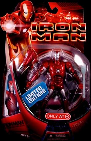 Iron Man (Movie) figure 6 Iron Man (Repulsor Red Prototype)