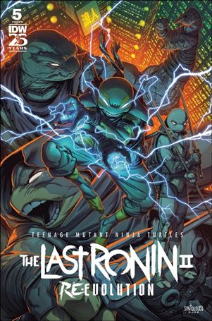 Teenage Mutant Ninja Turtles: The Last Ronin II - Re-Evolution issue 5-E Mateus Santolouco 1:50 Cardstock Cover