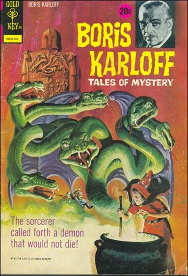 Boris Karloff Tales of Mystery issue 45-B Canadian Price Cover