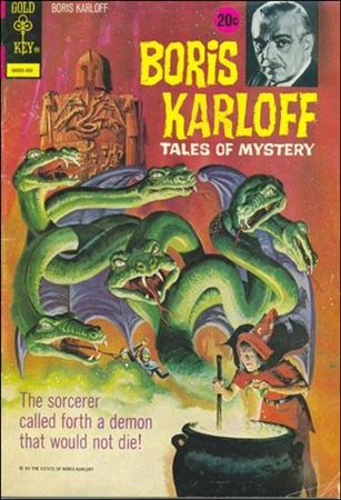 Boris Karloff Tales of Mystery issue 45-B Canadian Price Cover