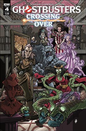 Ghostbusters: Crossing Over issue 4-B Tim Lattie Cover